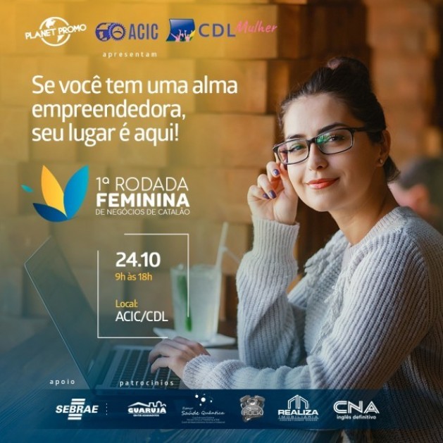1ª Rodada Feminina de Negócios de Catalão.