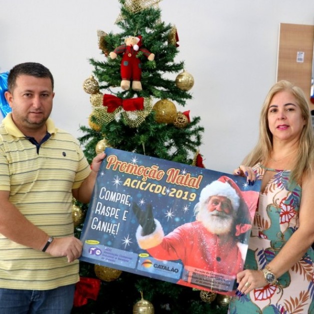 Garra Materiais para Construção, participa da promoção de Natal ACIC/CDL 2019