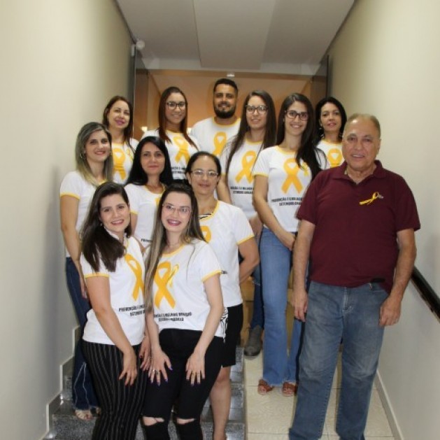 Palestra" setembro amarelo, prevenção ao suicídio"
