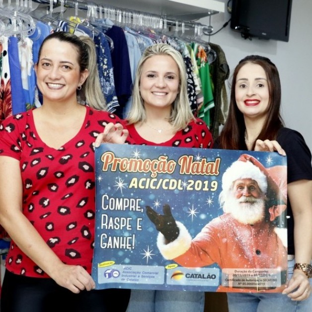 Boutique Movimento, participa da promoção de Natal ACIC/CDL 2019