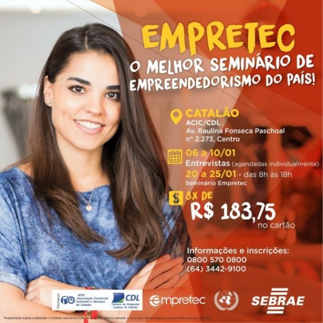 Seminário de empreendedorismo Empretec