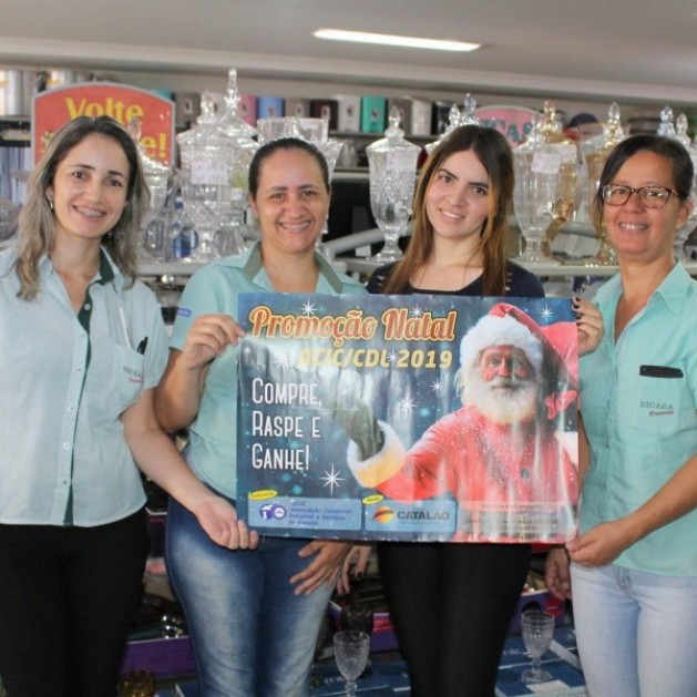 Dicasa Presentes, participa da promoção de Natal ACIC/CDL 2019